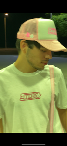 Pink logo T