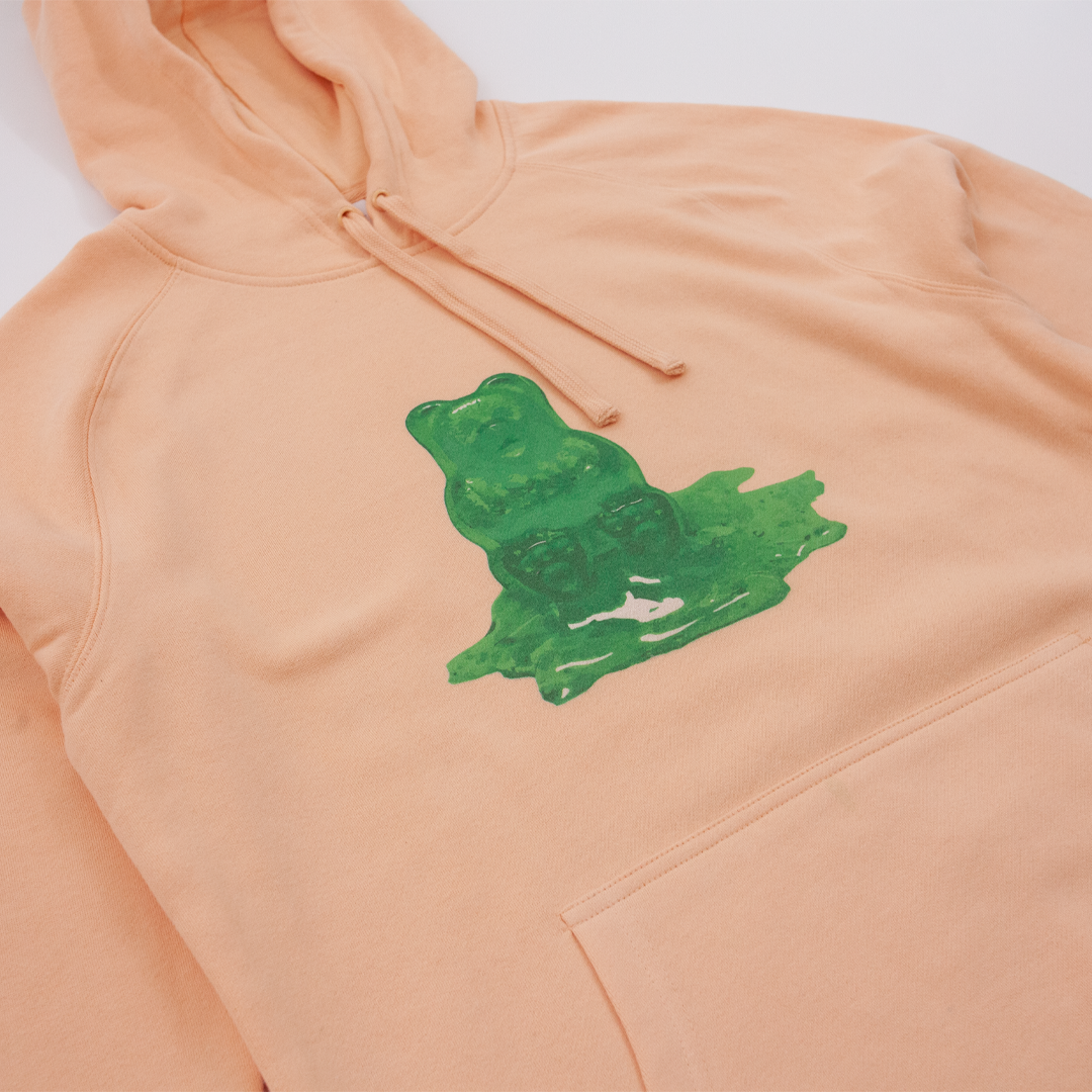 Gummy peach hoodie