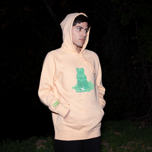 Gummy peach hoodie