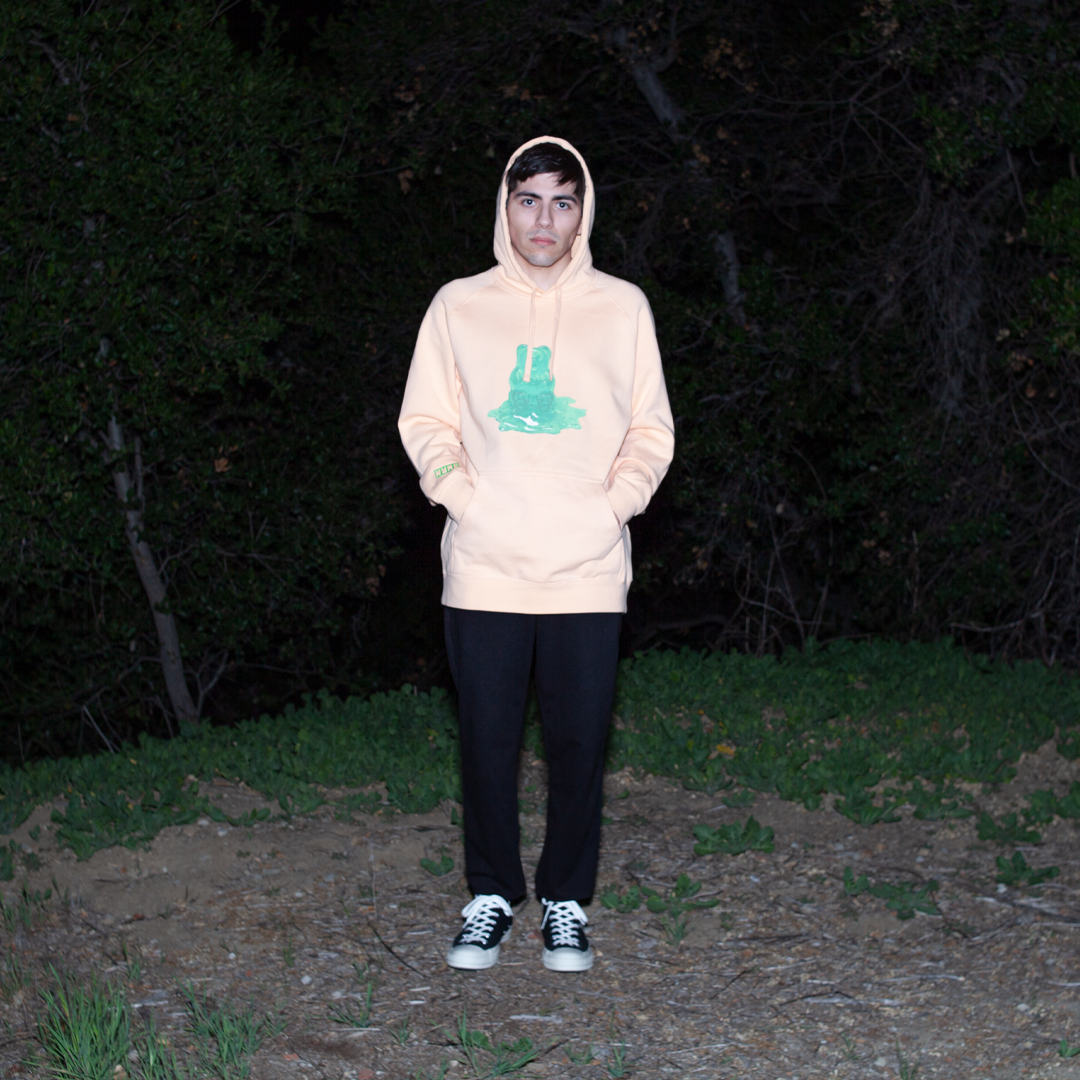 Gummy peach hoodie