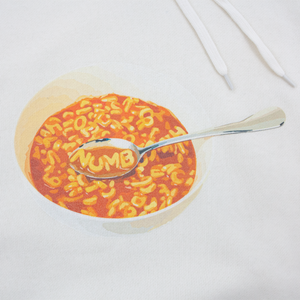 Numb soup cream hoodie