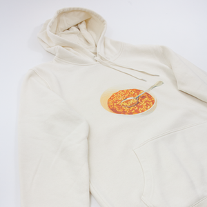 Numb soup cream hoodie