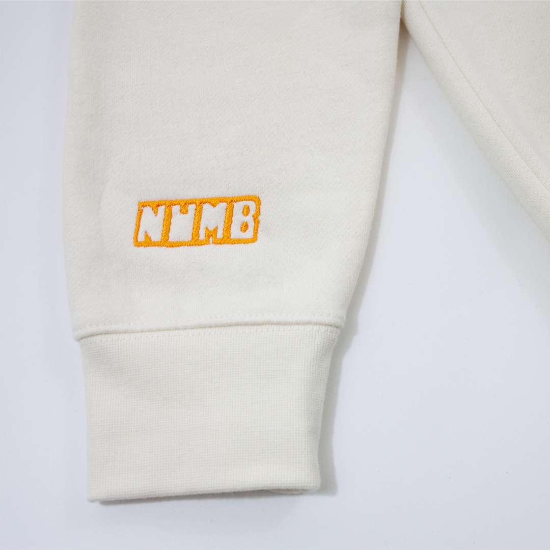 Numb soup cream hoodie