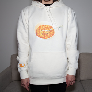 Numb soup cream hoodie