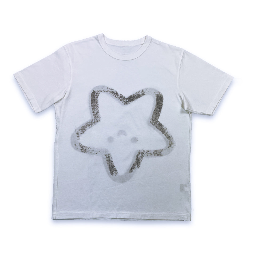 Bleed-through white T